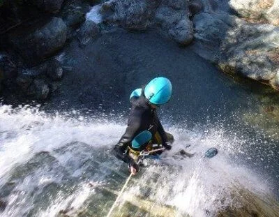 Rappel de la cascade blanche