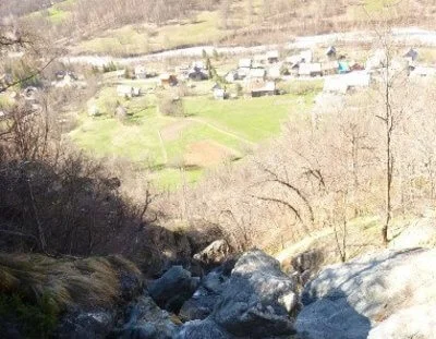 Vue sur le village