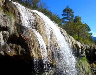 Cascades au soleil