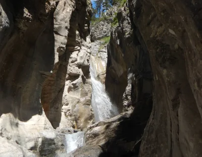 Grande cascade du canyon des Acles