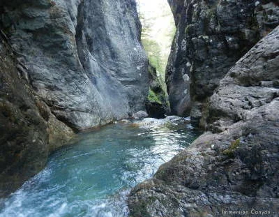 Accès à la première partie du canyon
